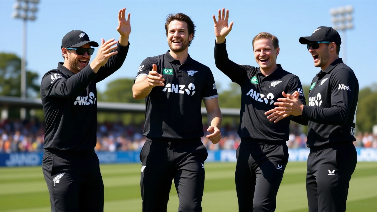 New Zealand sweeps West Indies 3-0 in ODIs with dramatic 4-wicket win in Hamilton